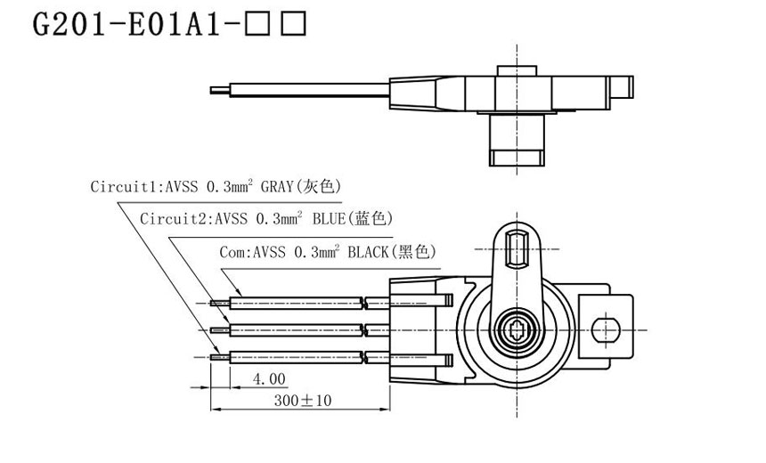 rotary button