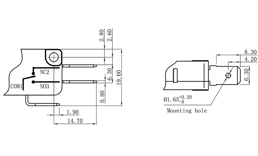 club car accelerator micro switch