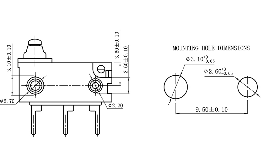 automotive micro switch