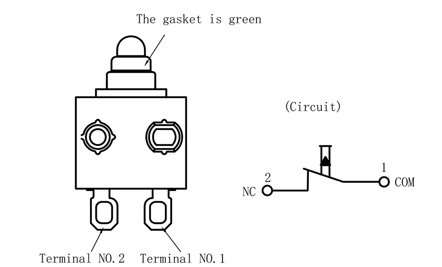 micro switch without lever 4