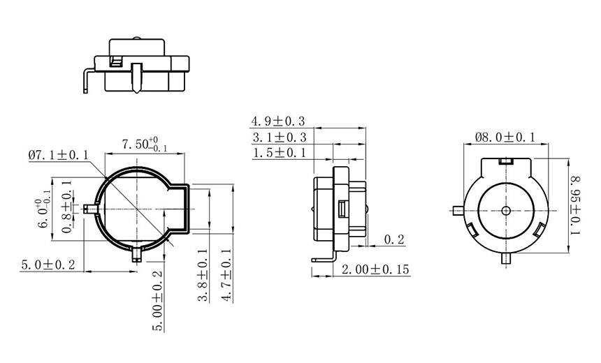 optical blue switches